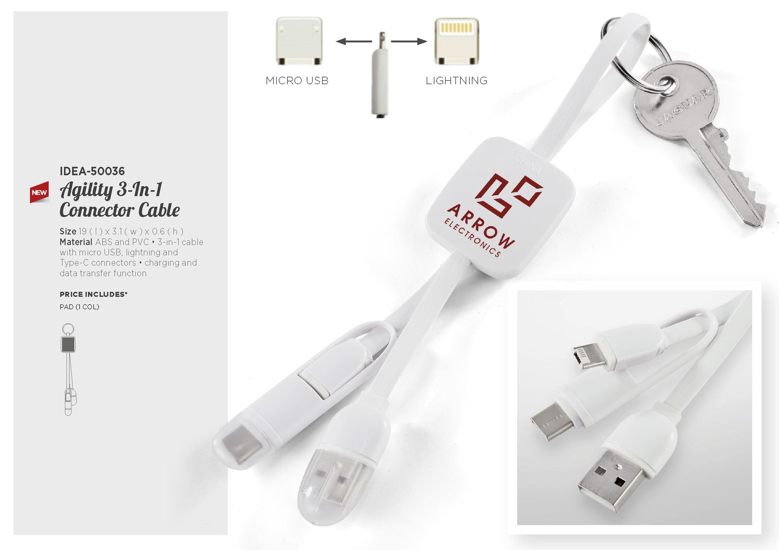 Agility 3-in-1 Connector Cable