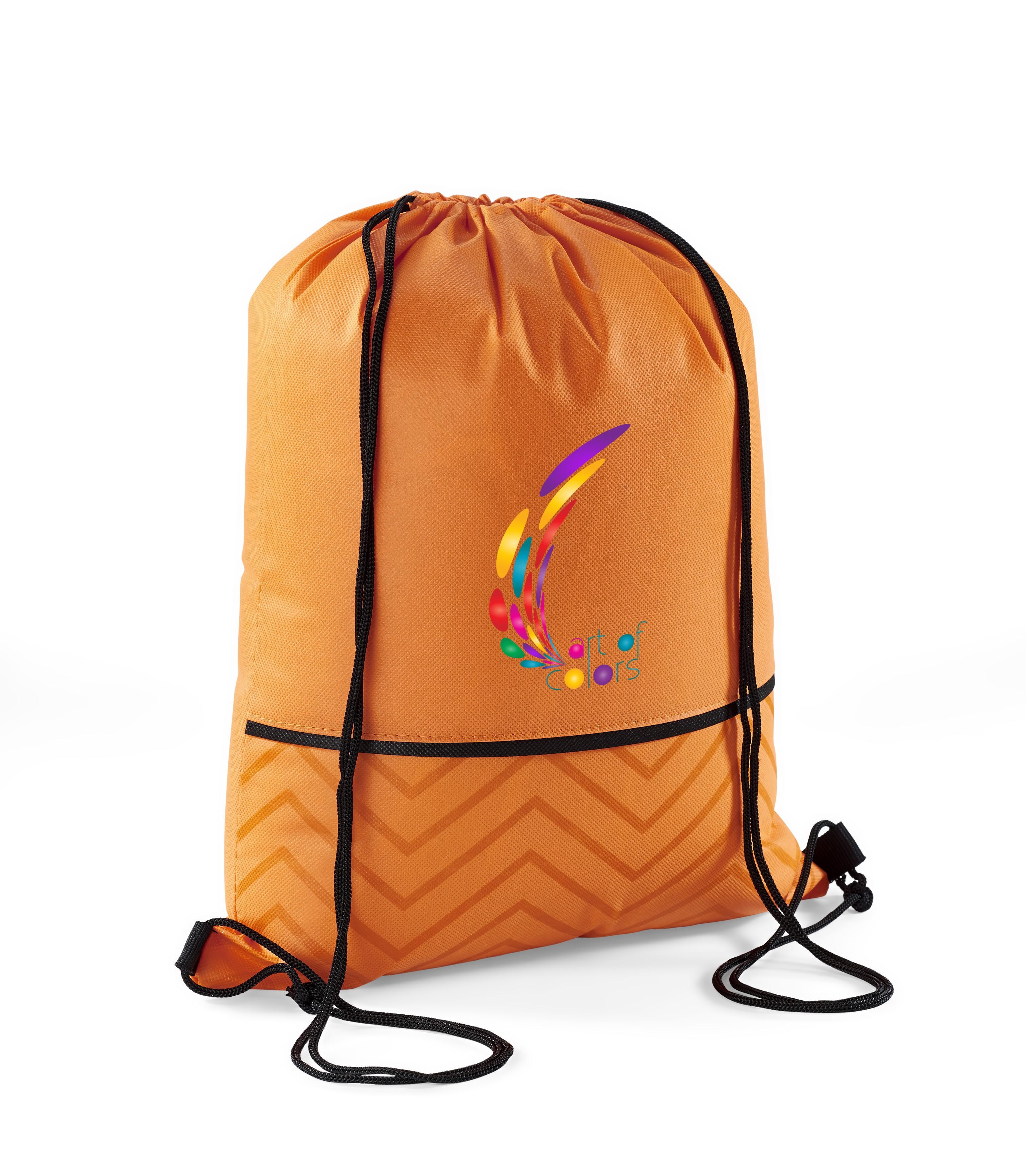 Drawstring Bags Waverly Nonwoven Drawstring Bag