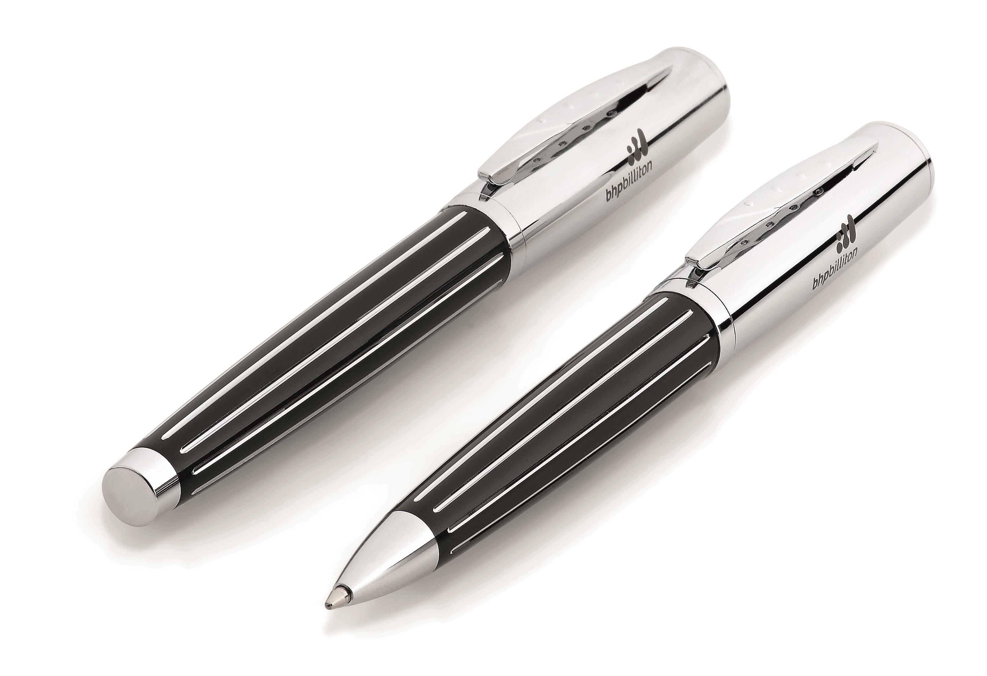 Balmain Narbonne Ball Pen & Rollerball Set