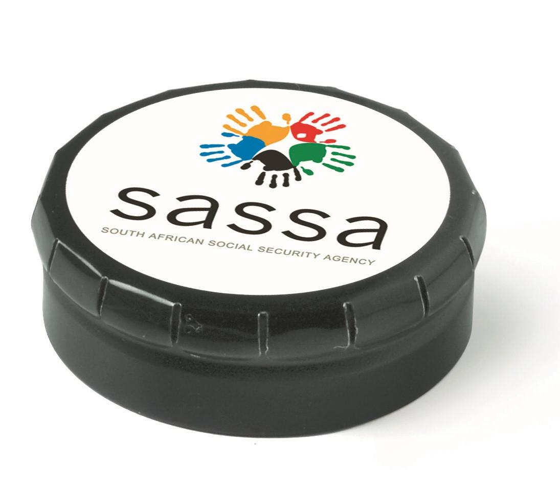 Clic-clac Tin With Sugar-free Mints - Black Only