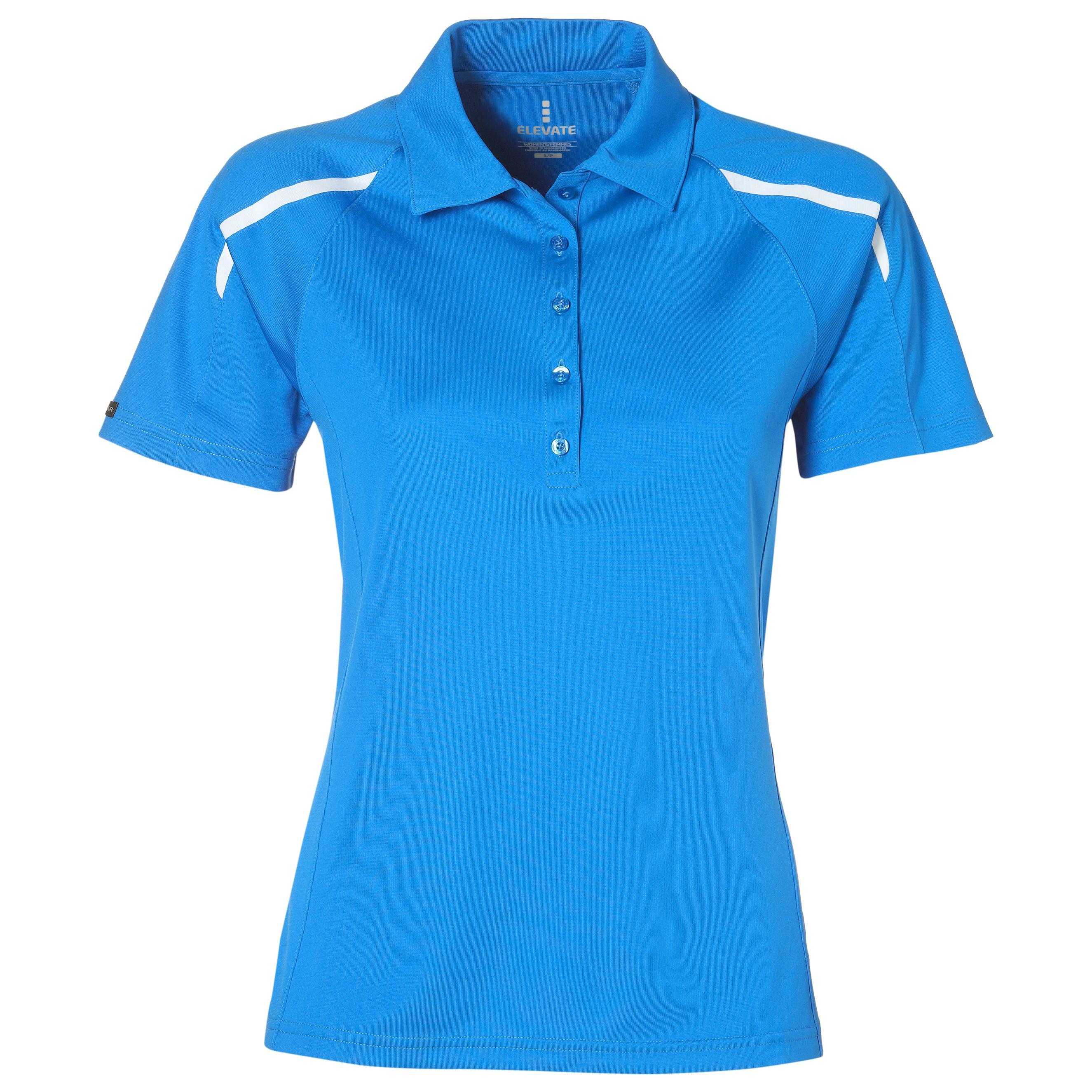 Ladies Nyos Golf Shirt - Blue Only