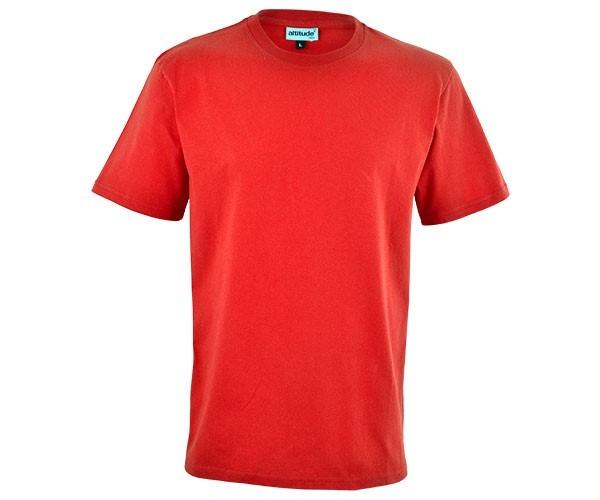 Mens Short Sleeve Basic 180 T-shirt - Red Only