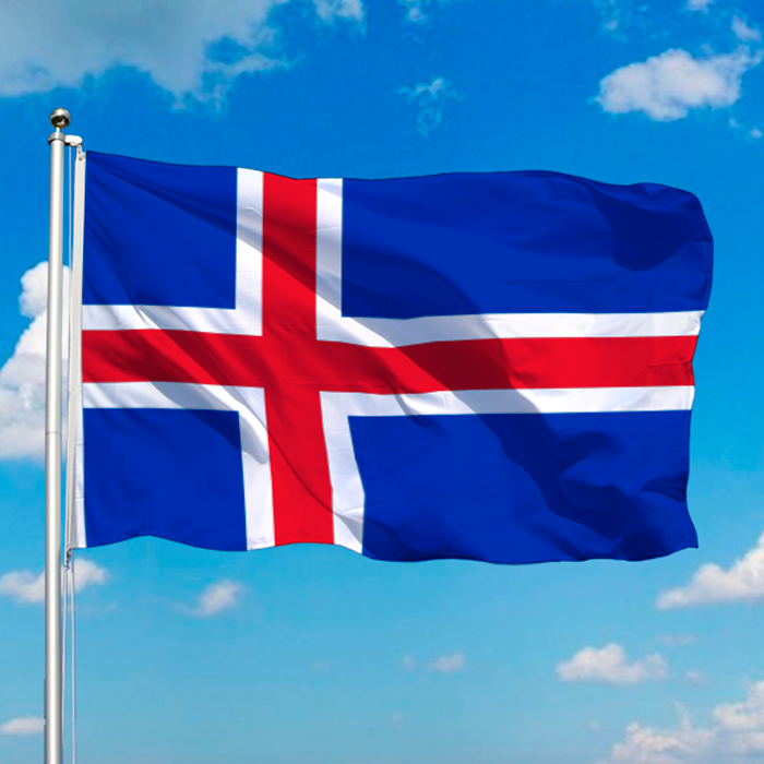 Iceland Flag
