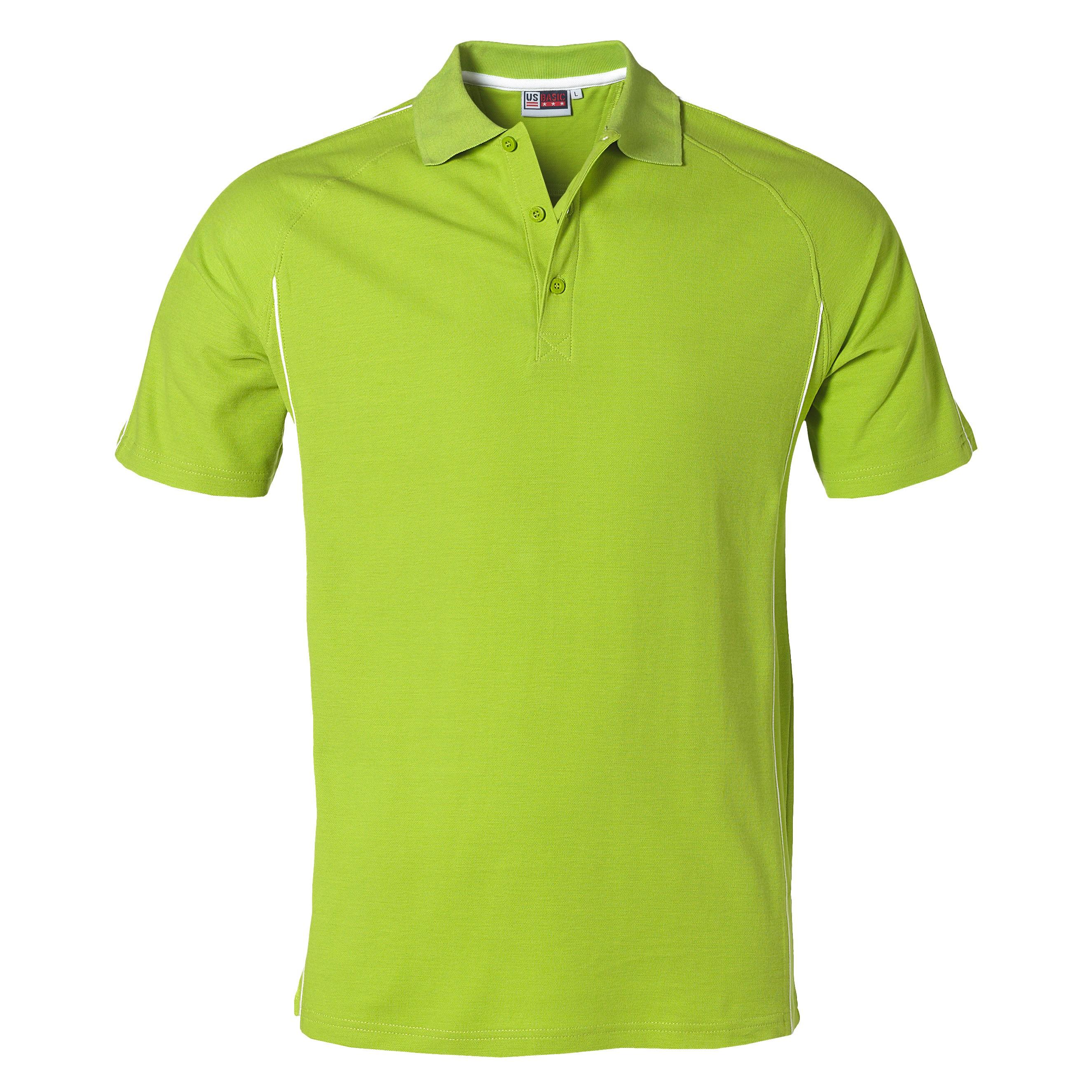Mens Pontiac Golf Shirt - Lime Only