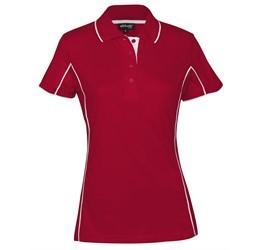 Ladies Denver Golf Shirt - Red Only