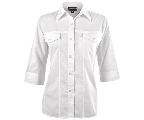 Sally Casual Blouse - White Only