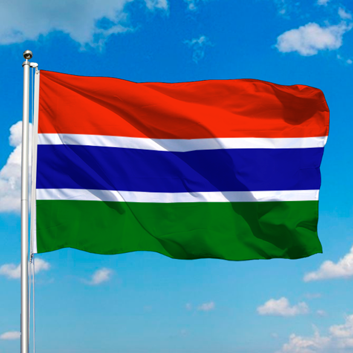 Gambia Flag