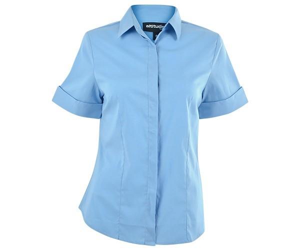 Denise Short Sleeve Blouse - Red Only