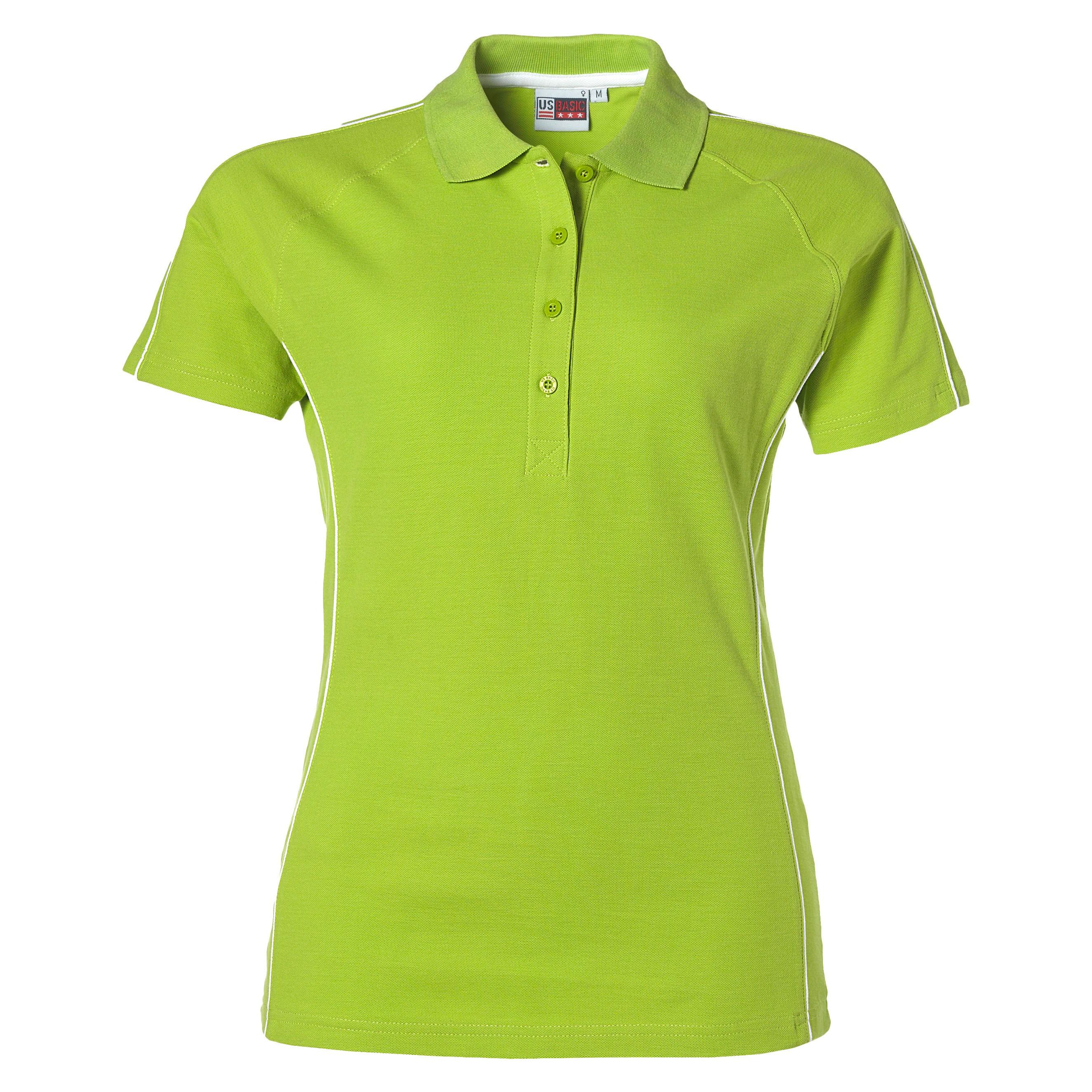 Ladies Pontiac Golf Shirt - Lime Only