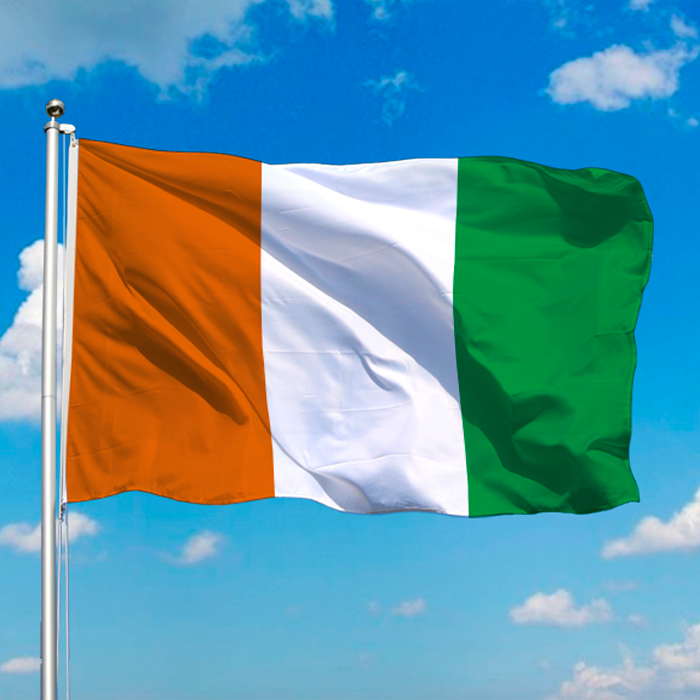 Cote D`ivoire Flag