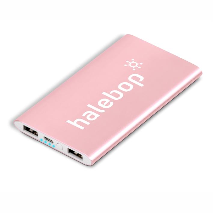 Odeon Slim 4000mah Power Bank - Pink Only