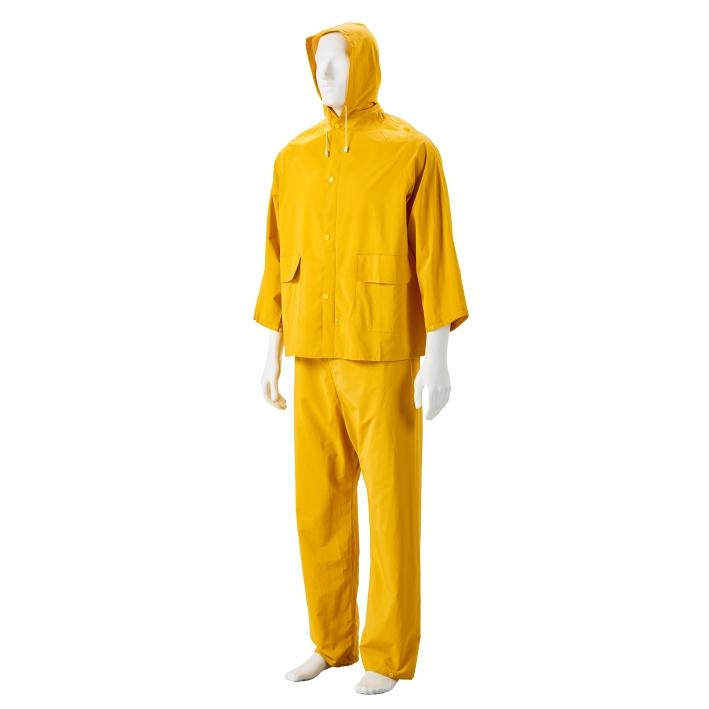 Yellow Rubberized Rain Suits
