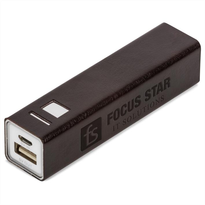 Renaissance 2200mah Power Bank - Brown Only