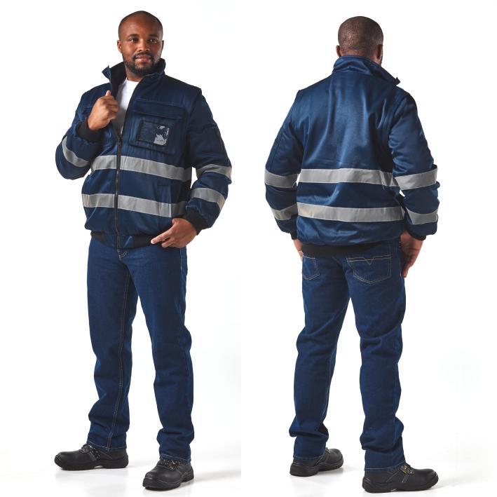 Dromex Colours Xx Hiviz Reflective Thermal Bunnyjackets - 2
