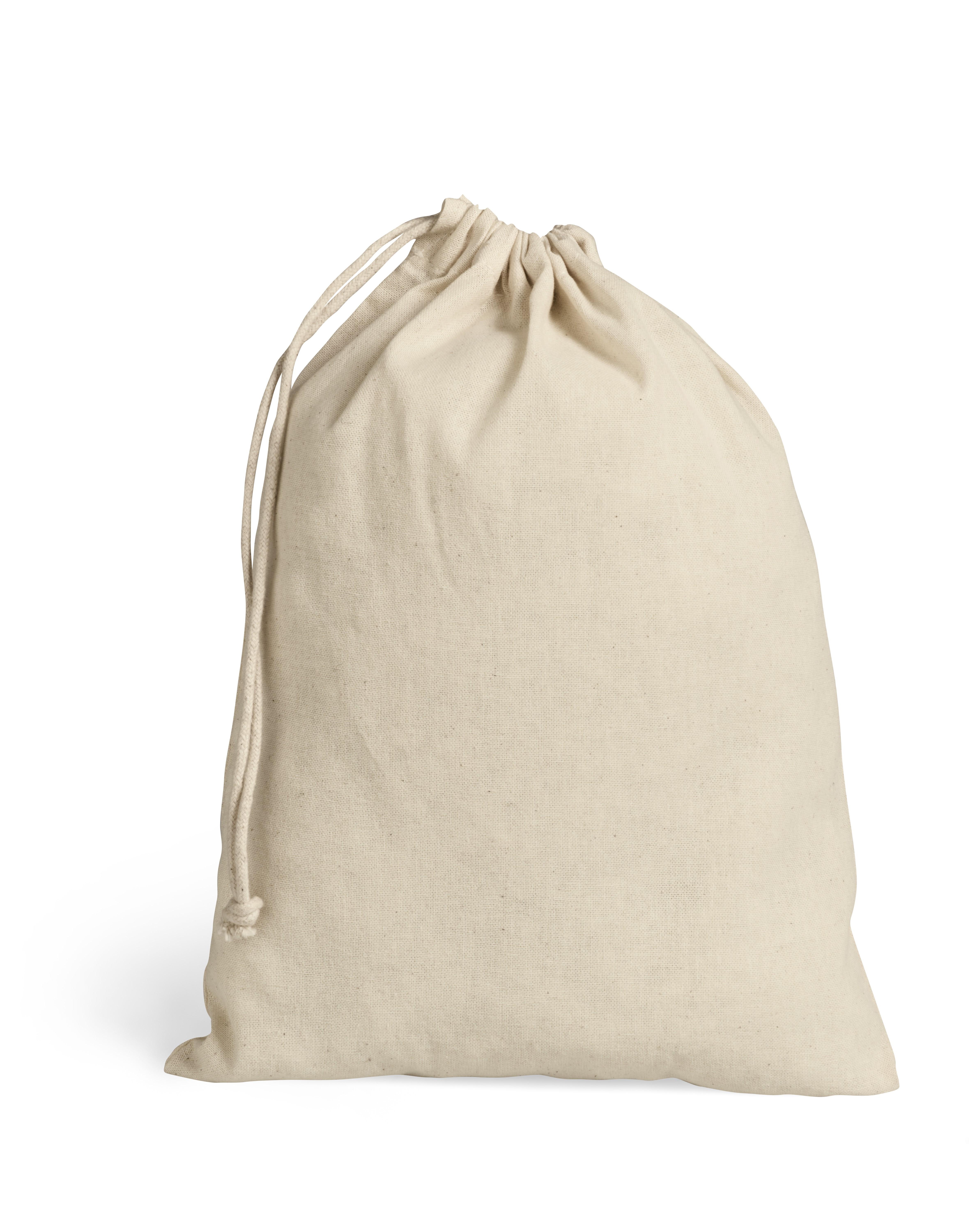 Green Earth Cotton Drawstring Bag