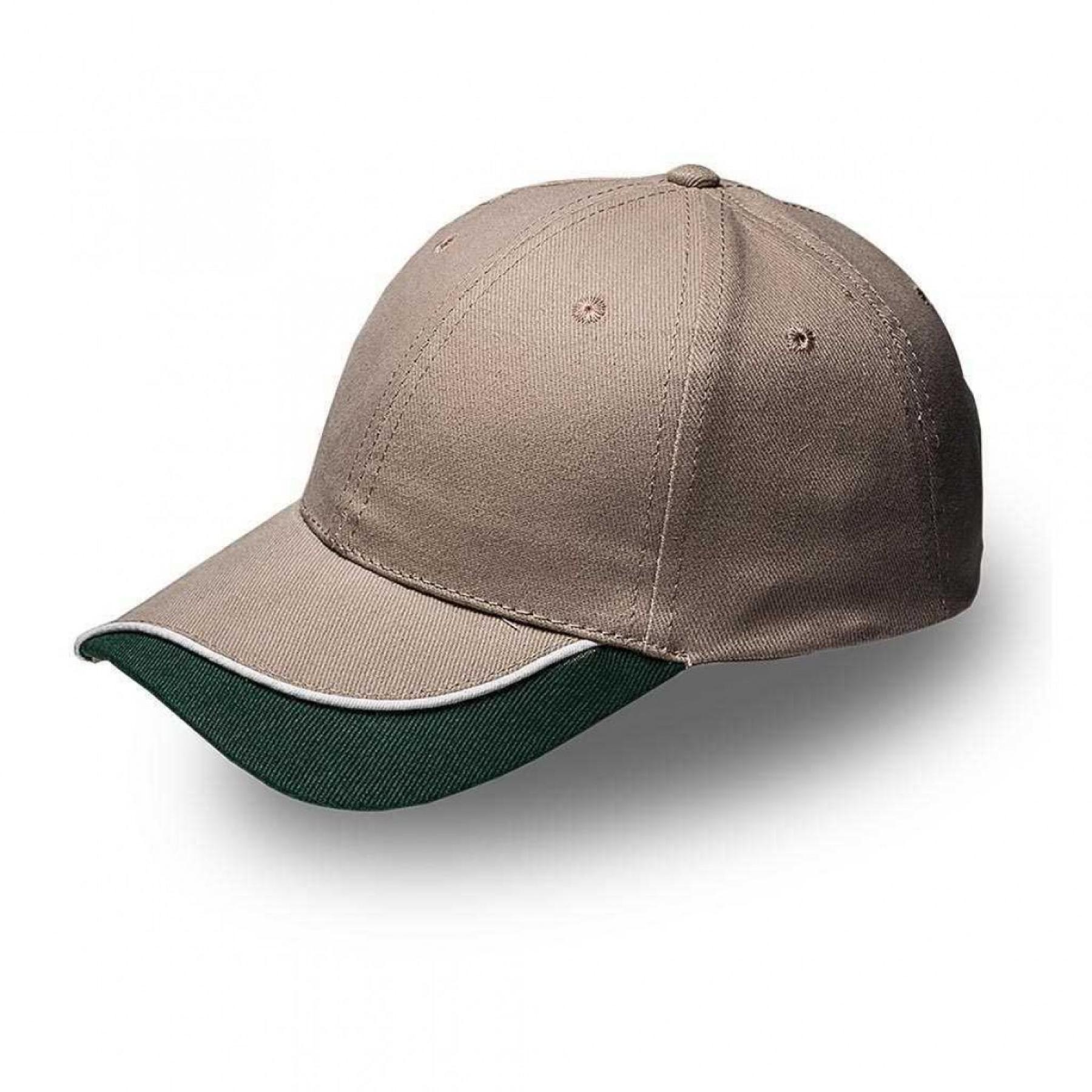Brushed Cotton Razor Peak Cap