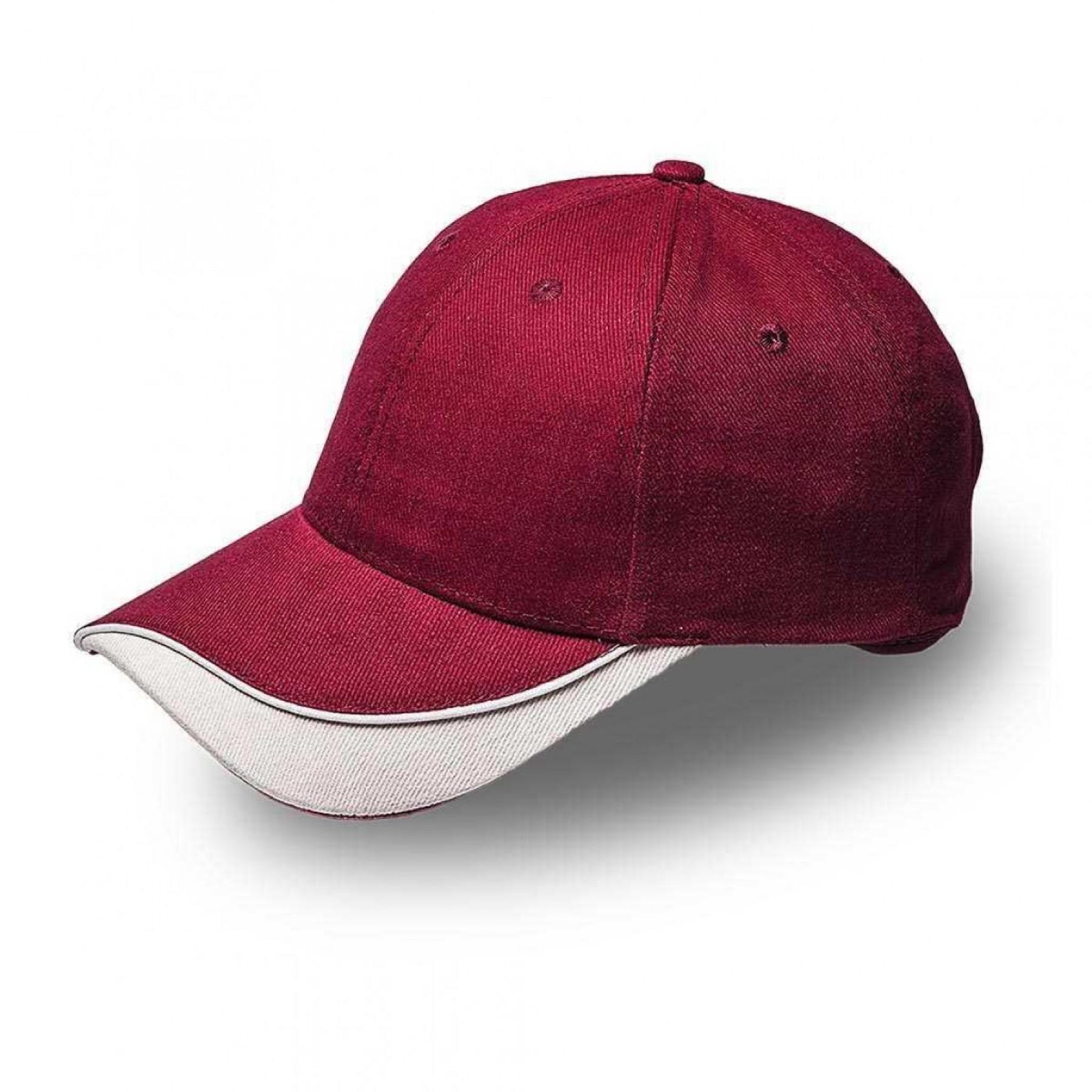 Brushed Cotton Razor Peak Cap