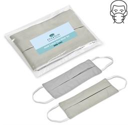 Eva & Elm Adults Cotton Face Mask Set - (pack Of 2)