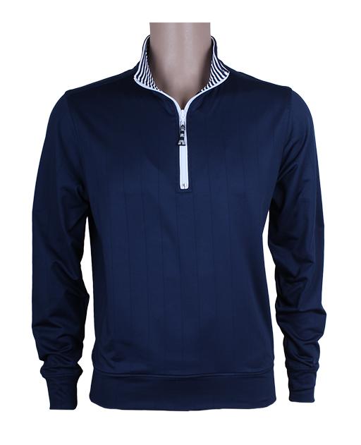 Rhode Island Mens Newport Halfzip Performance Sweater - 11