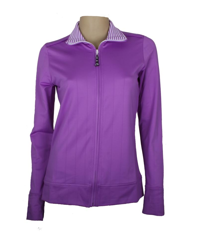 Rhode Island Ladies Newport Full Zip Sweater - 3