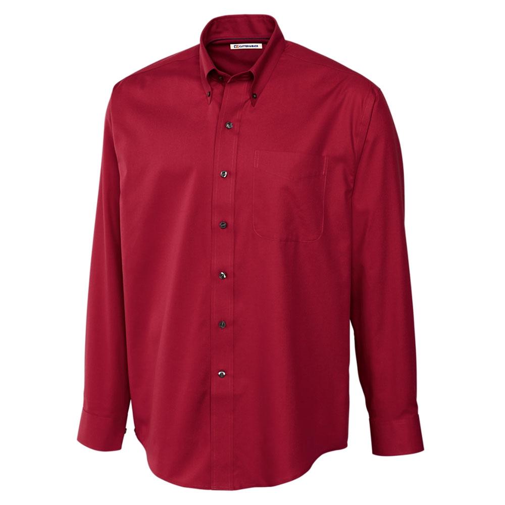 Cutter & Buck Mens Epic Easy Care Fine Twill Short Sleeve