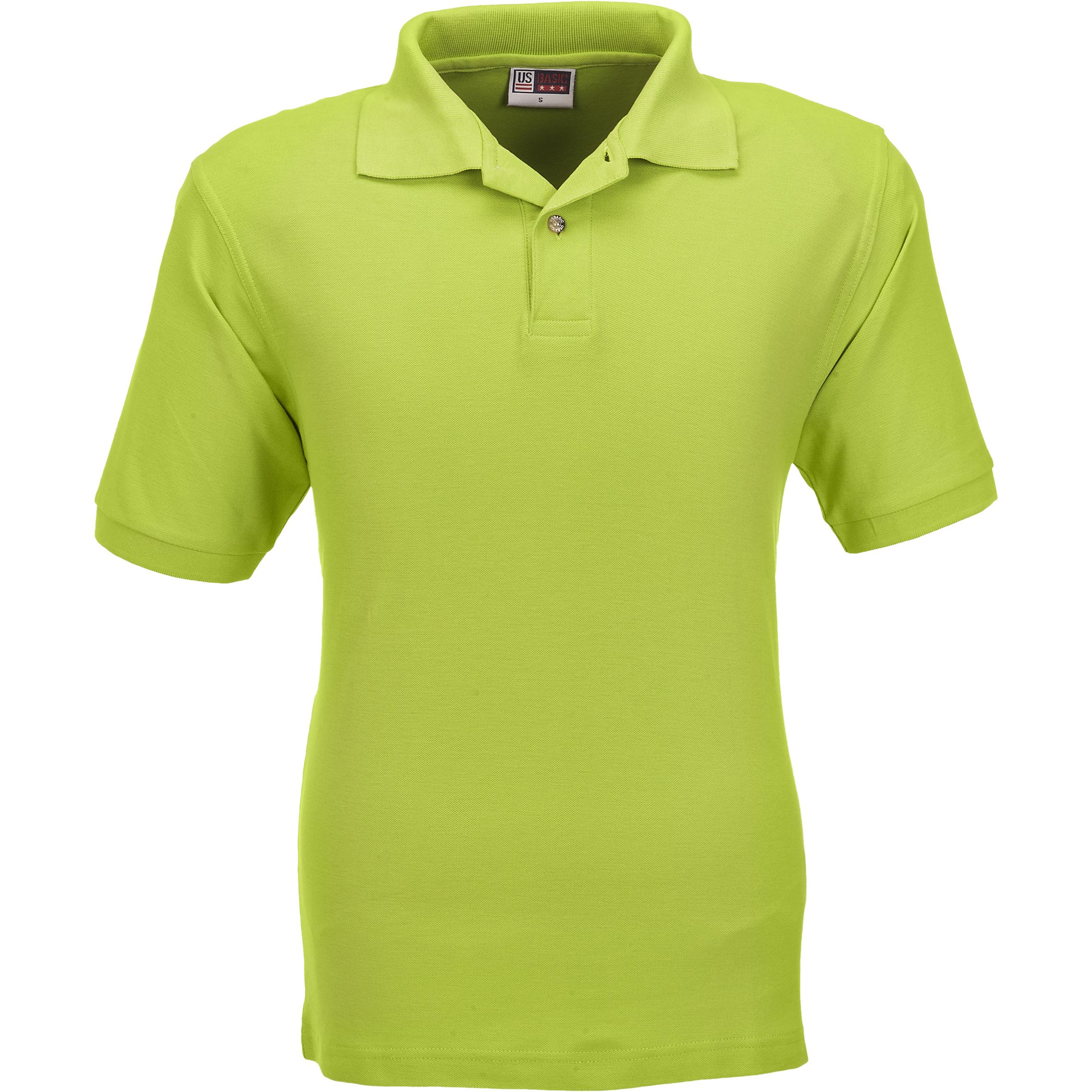 Mens Boston Golf Shirt  - Green Only