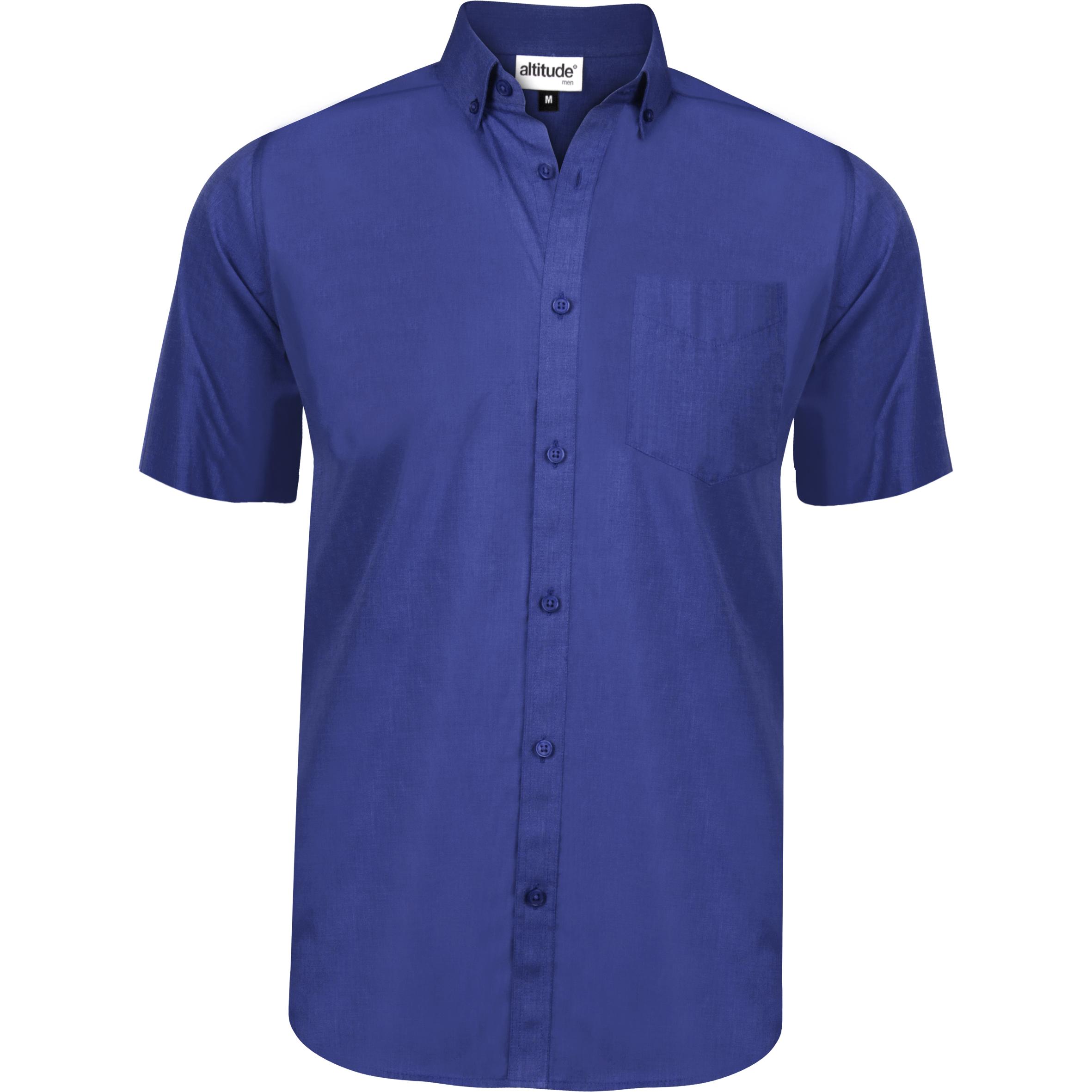 Mens Short Sleeve Viscount Shirt - Red Only