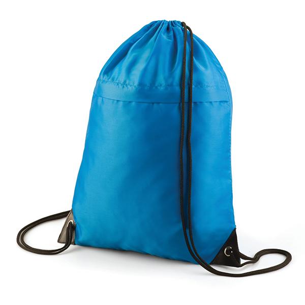 Drawstring With Zip - Royal Blue B
