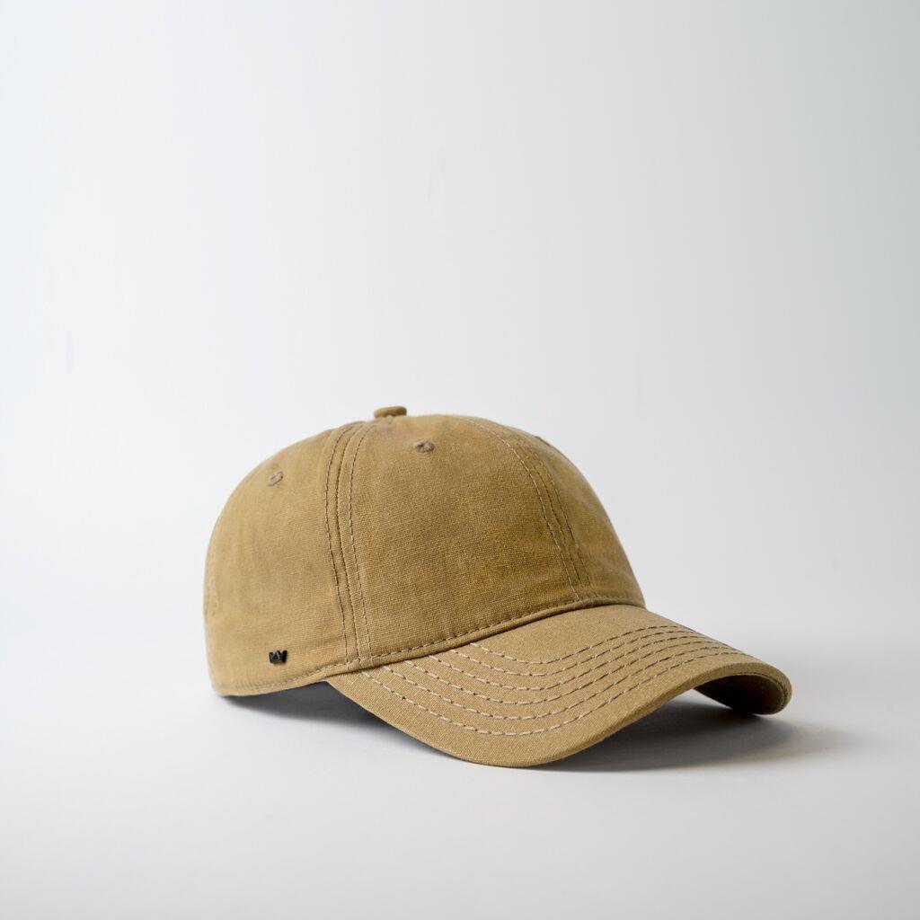 U15614 Waxed Cotton Canvas 6 Panel Adjustable