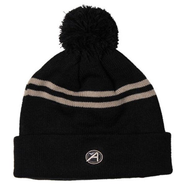 Ahead Toque Double Stripe W/pom Beanies