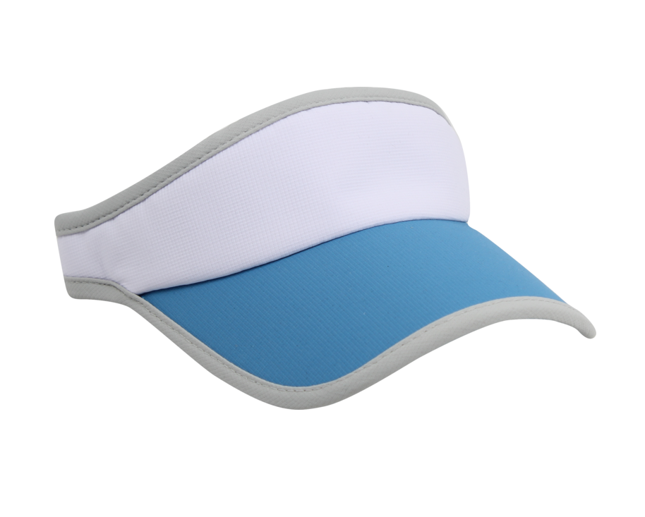 Ahead Scalloped Edge Taped Tech Visor