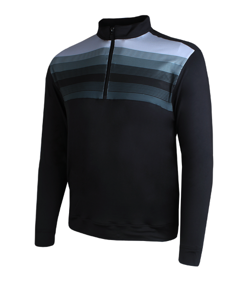 Rhode Island Mens North Light Halfzip Sweater