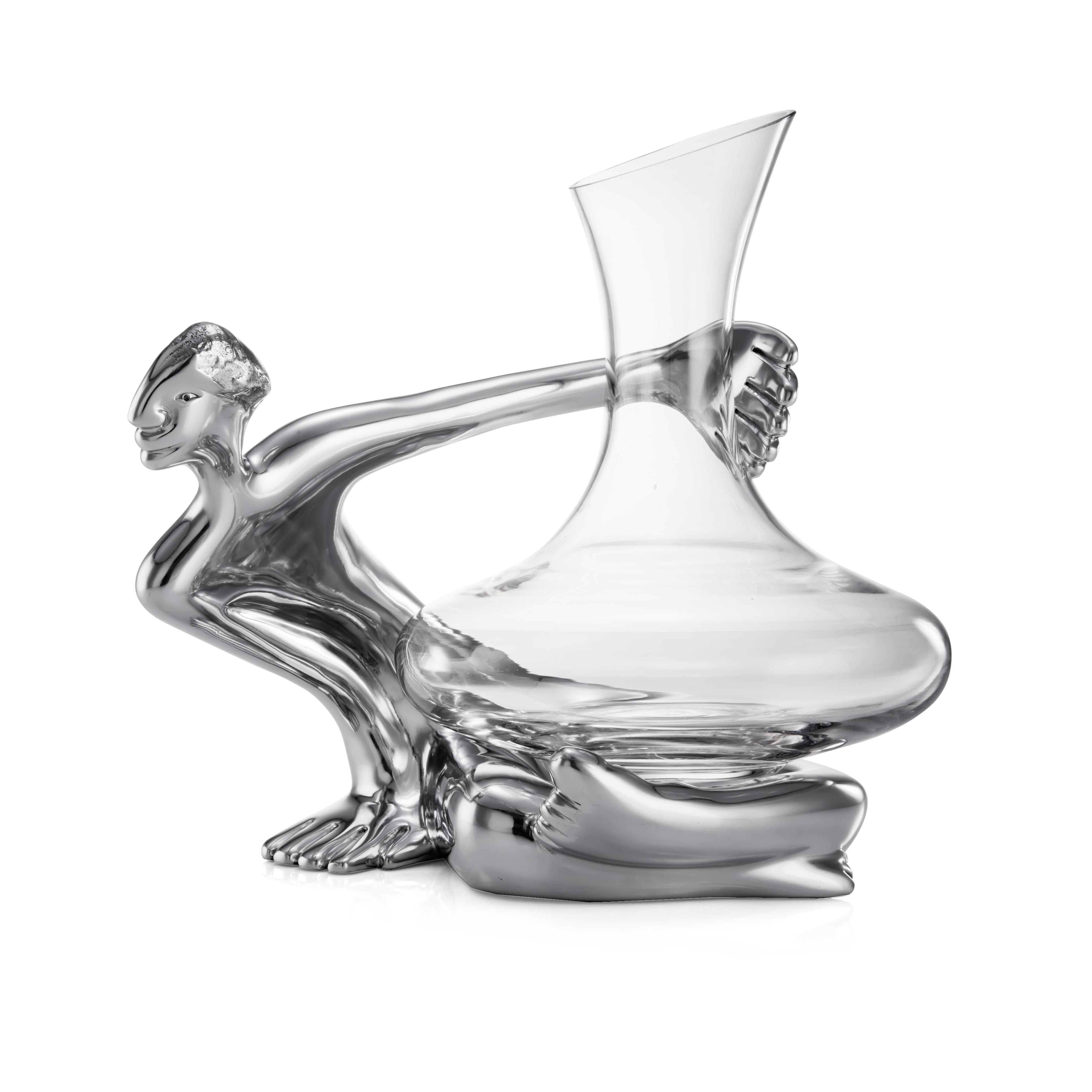 Carrol Boyes Glass Decanter Set -onthe Bri