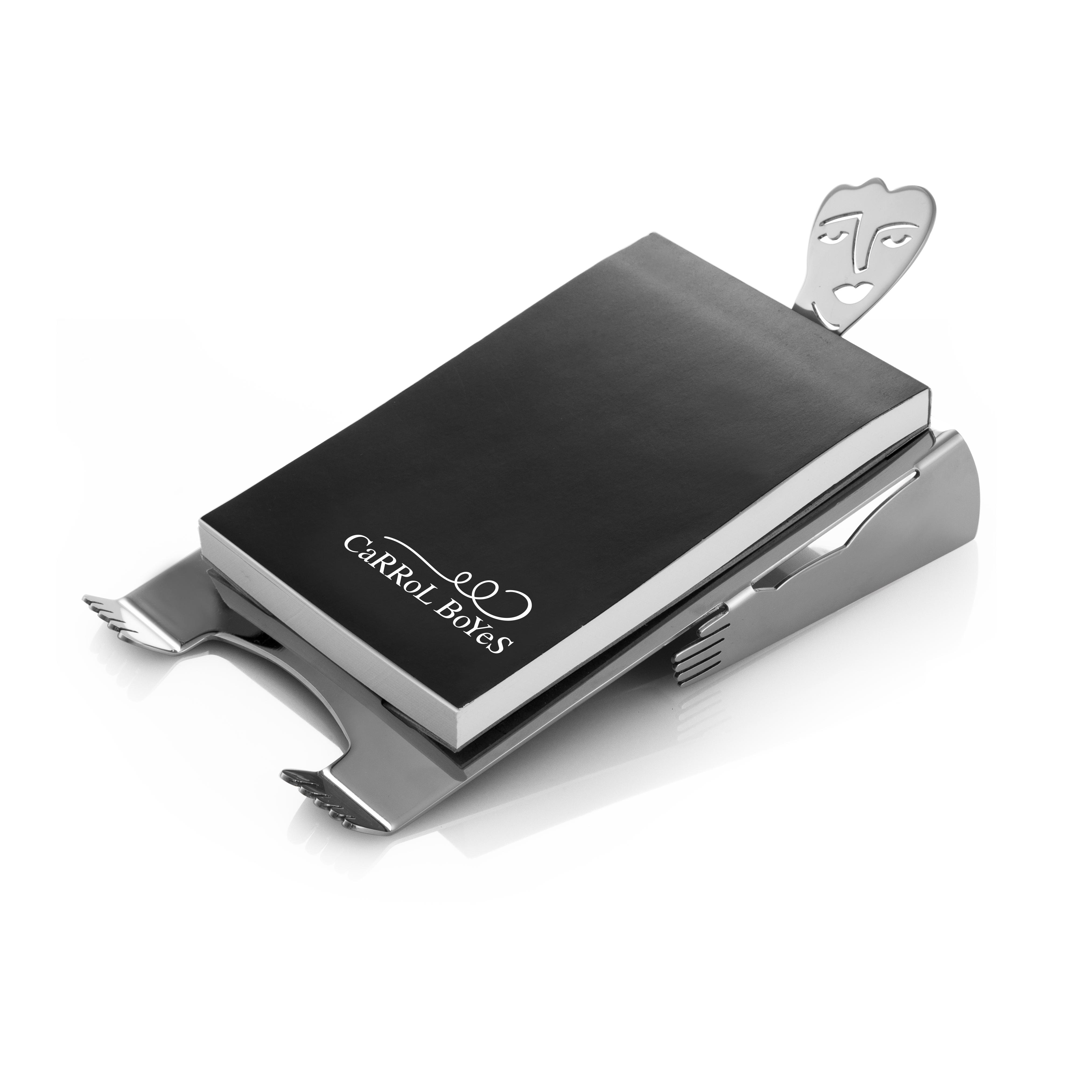 Carrol Boyes Notebook Holder - Let's Talk