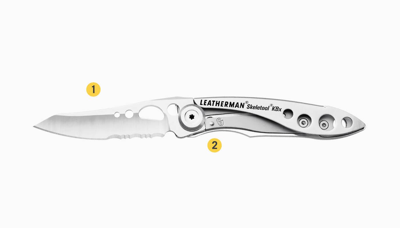 Leatherman | Leatherman Skeletool Kbx - Silver/black - 5