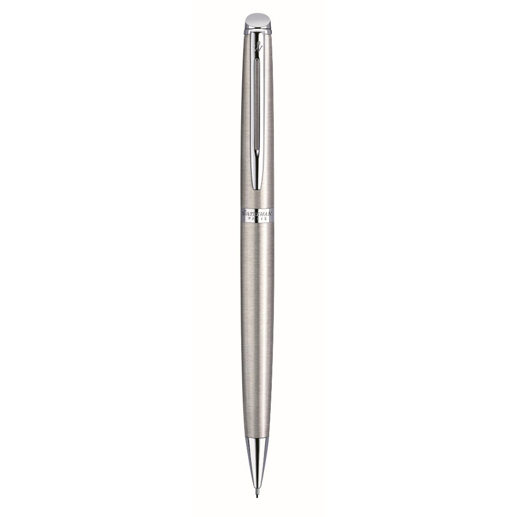 Waterman Hemisphere Essential Stainless Steel Chrome Trim Pencil