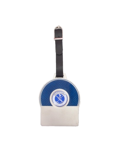 Ahead Small Metal Ballmarker Bag Tag