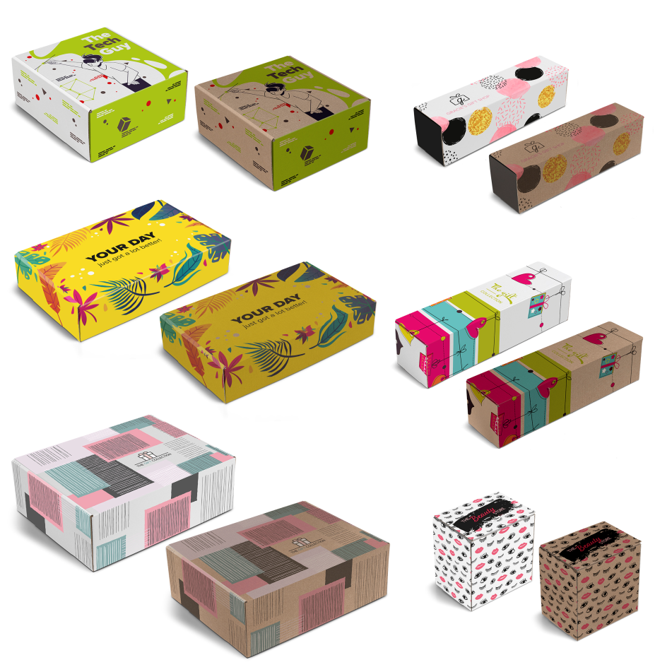Sample Pack - Branded Custom Gift Boxes