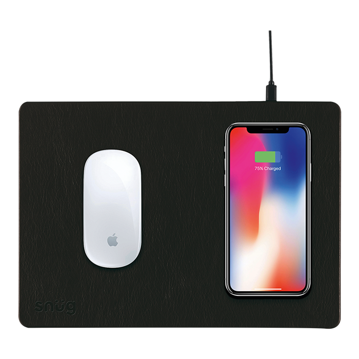 Sn0018 - Snug Mousepad With Wireless Charger