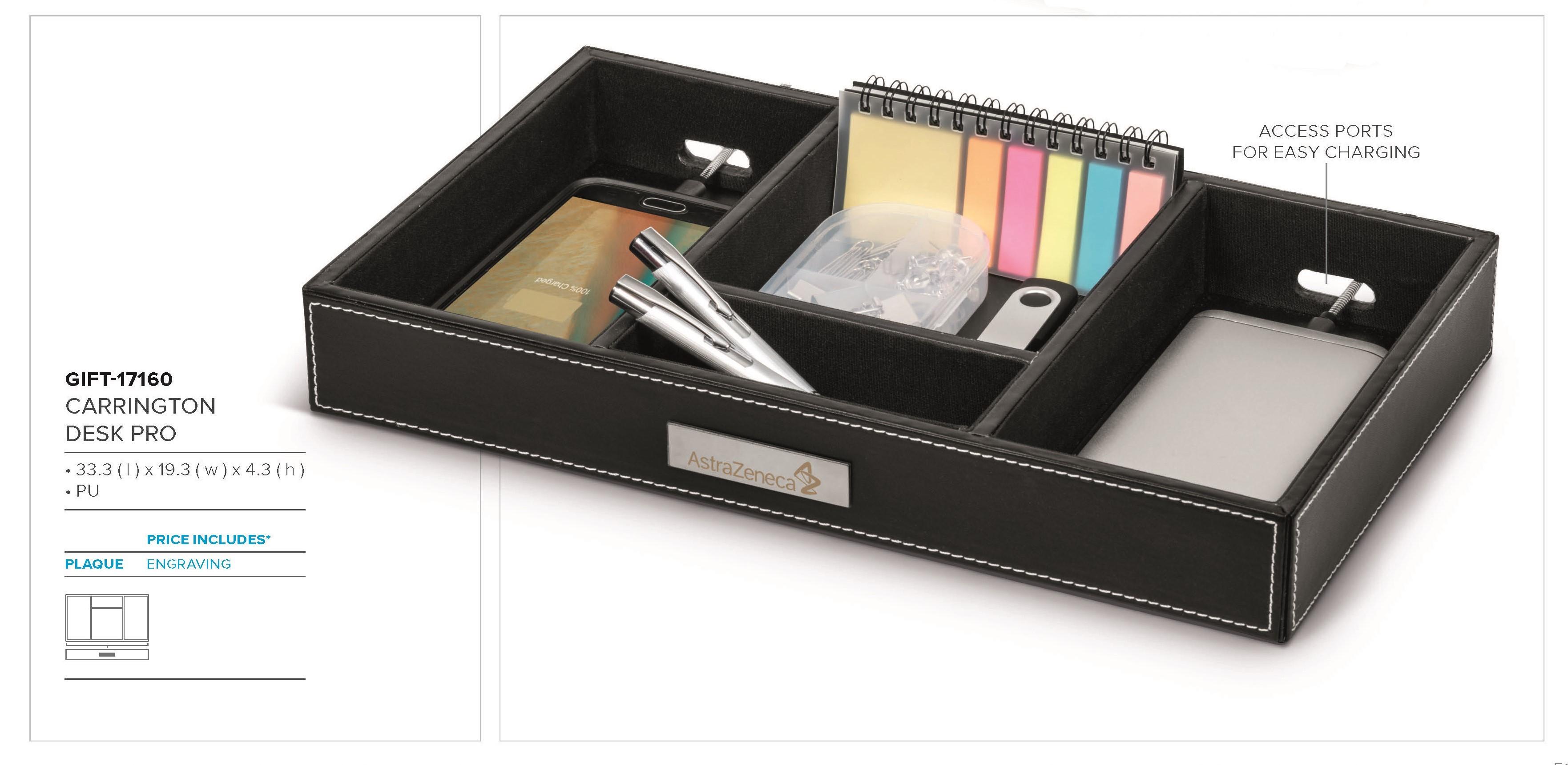 Carrington Desk Pro - Black Only