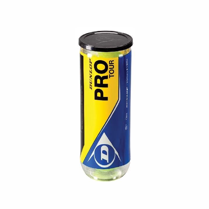 Dunlop Pro Tour Tennis Balls (3 Ball Can)
