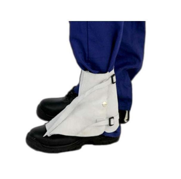 Body Protection Ace Leather Ankle Spats With Hdp Buckles