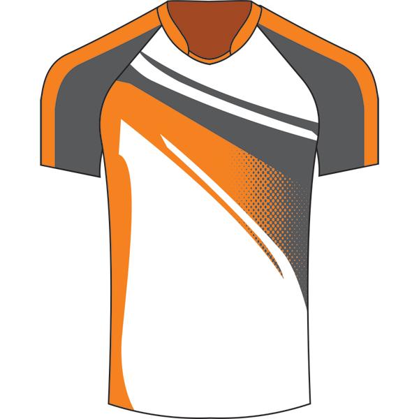 Unisex Rugby Supporters Shirt With 1 Col-xl - 4