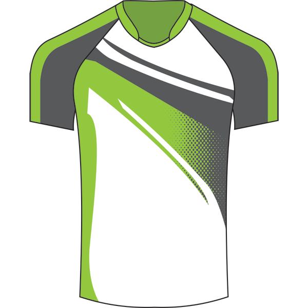 Unisex Rugby Supporters Shirt With 1 Col-2xl - 2