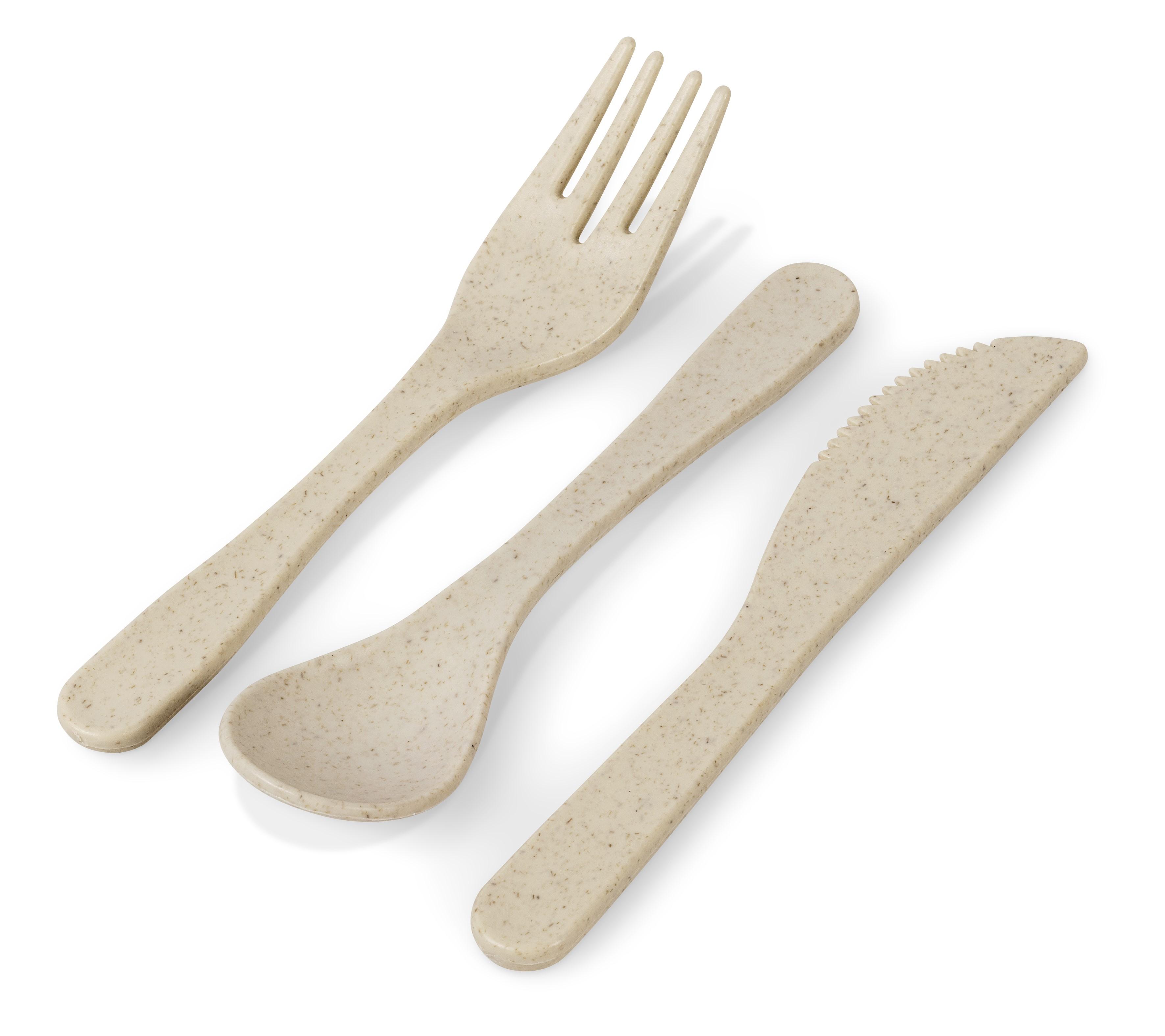Devour Wheat Straw Cutlery Set