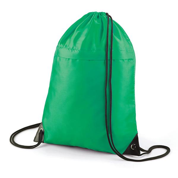 Drawstring With Zip - Green A