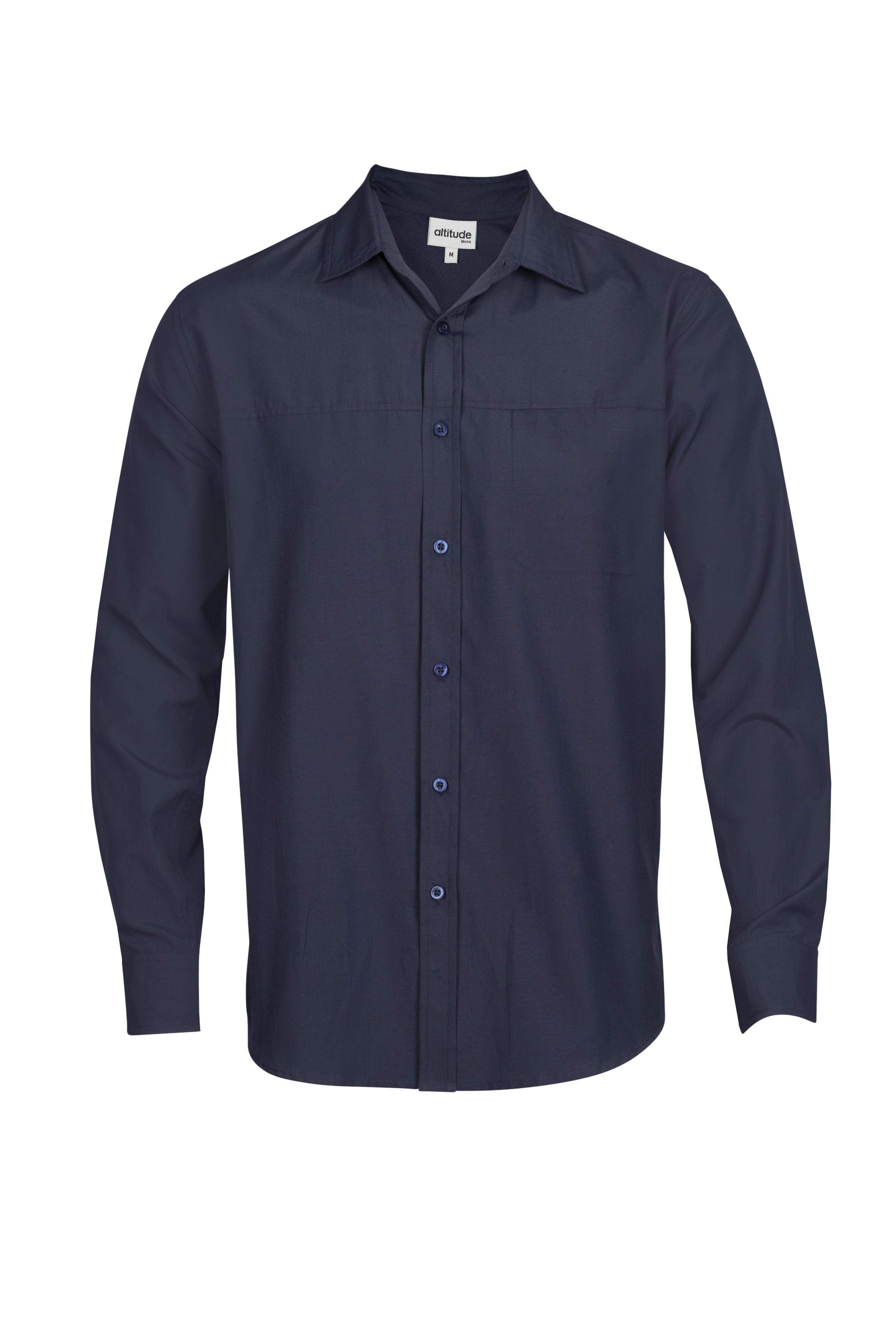 Lounge Shirts & Formal Shirts Mens Long Sleeve Empire Shirt