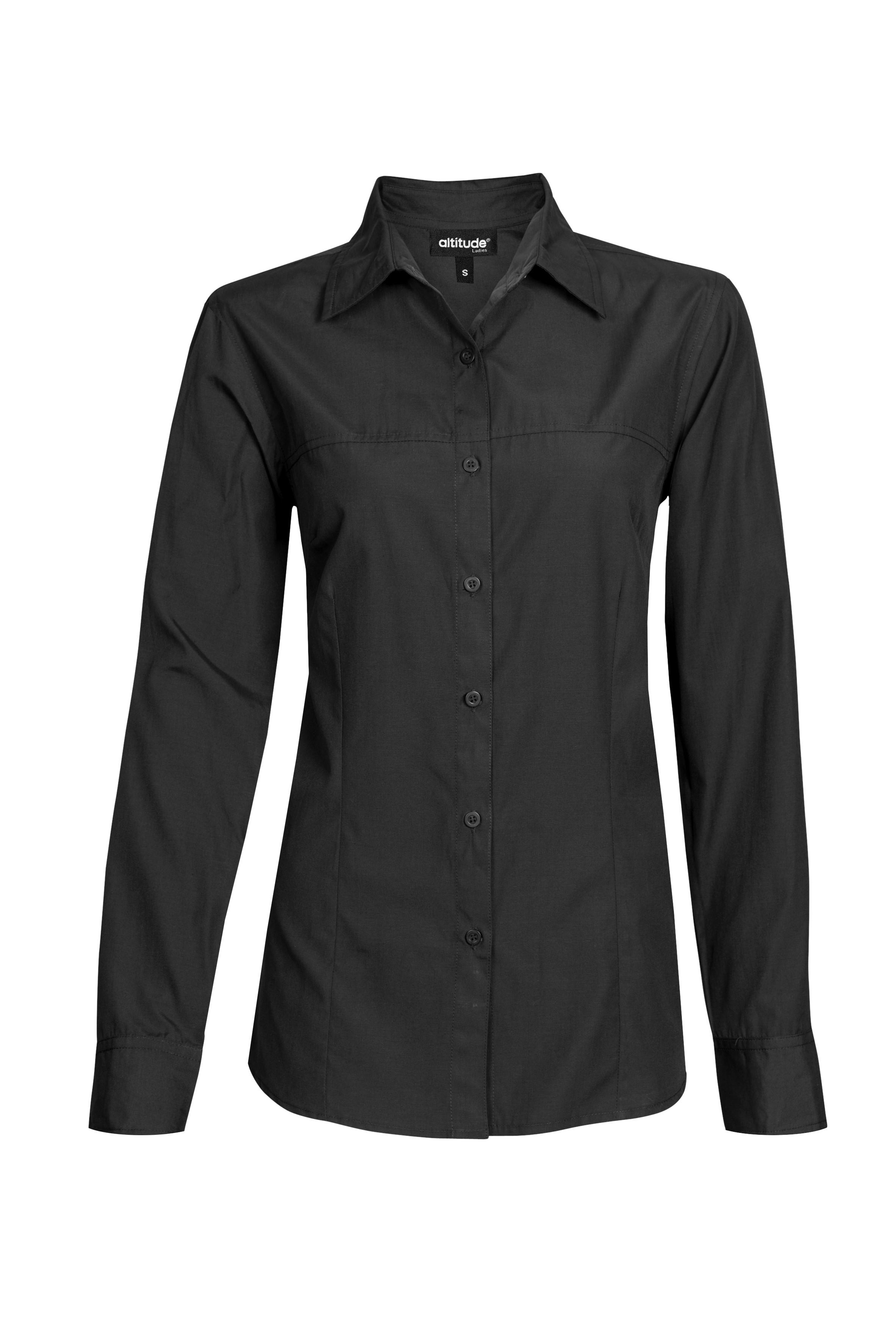 Ladies Long Sleeve Empire Shirt