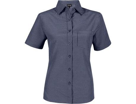Ladies Short Sleeve Cedar Shirt - Navy Only