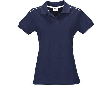 Ladies Backhand Golf Shirt - Navy Only